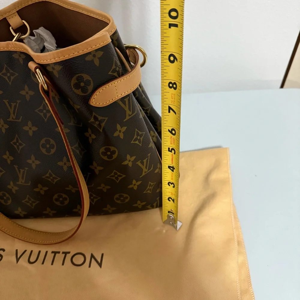 Louis Vuitton bag Batignolles Horizontal with box, dust bag and ribbon